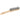 Staalborstel, Hout/IJzer, L:30 cm
