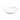 Diep bord 27xH4cm coupe black rim Basic White