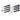 Garneertools RVS/Poly, Set 8 stuks, L:14 cm