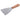 Plaatmes, Hout/RVS, 11,5x10xL:21,5 cm