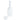 Doseerfles Poly, 2 L, Wit