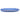 Bord Ovaal, 33x23xH:2,5cm - Ease Cobalt (Set van 6)