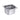 Gastronormbak RVS, 1/6 GN, H:10 cm, 1,3 L