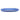 Bord Ovaal, 30x20xH:2,5cm - Ease Cobalt (Set van 6)
