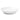 Diep bord 21xH4,5cm coupe Basic White